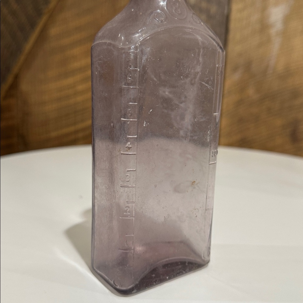 Vintage Antique Purple Medicine Liquor Glass Bottles~Warranted Flask - Picture 4 of 15